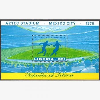 AF8604 | Libéria - Copa do Mundo (México 1970)