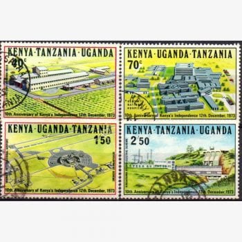 AF9598 | Quênia, Uganda e Tanzânia - 10º aniversário da independência