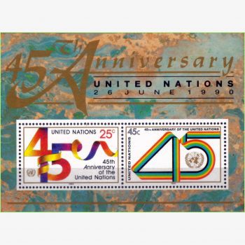 AN15672 | Nações Unidas - 45º aniversário