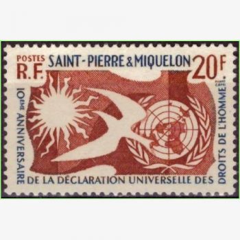 AN16045 | Saint Pierre et Miquelon (França) - Declaração dos Direitos Humanos - 10 anos