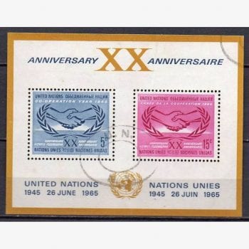 AN3686 | Nações Unidas - 20º aniversário do Ano da Cooperação