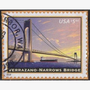 AN3747 | Estados Unidos - 50º aniversário da ponte Verrazano Narrows