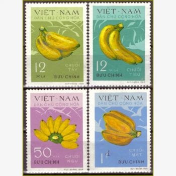 AS10870 | Vietnã do Norte - Bananas