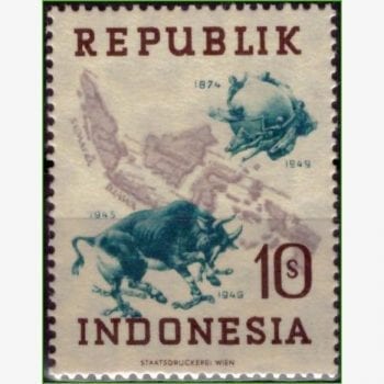 AS12764 | Indonésia - 75 anos da UPU