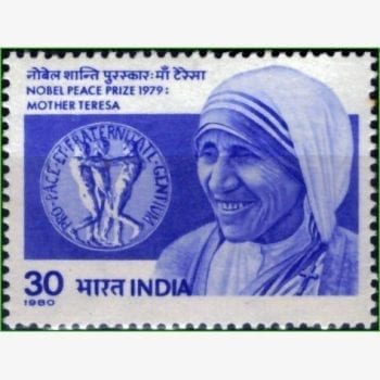 AS13114 | Índia - Madre Teresa - Nobel da Paz