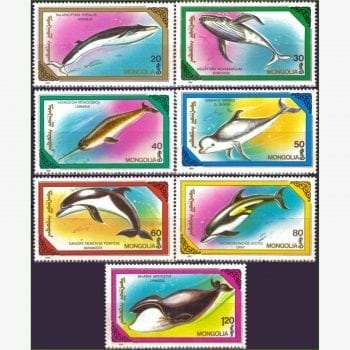 AS13143 | Mongólia - Baleias e golfinhos