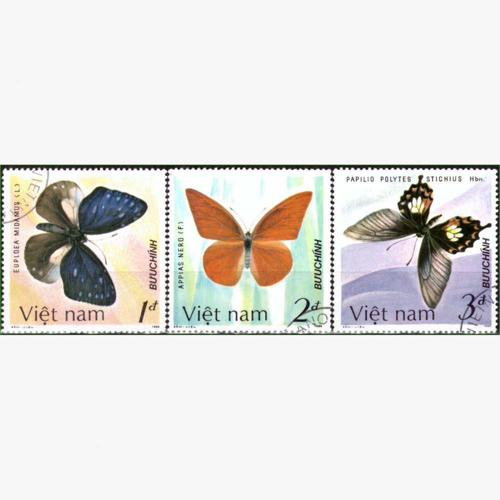AS15101 | Vietnã - Borboletas