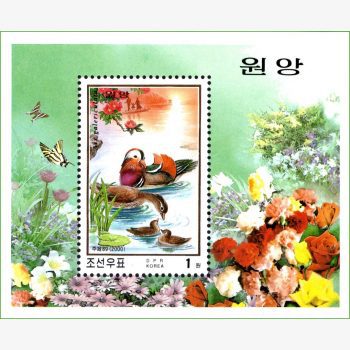 AS15156 | Coreia do Norte - Pato mandarim
