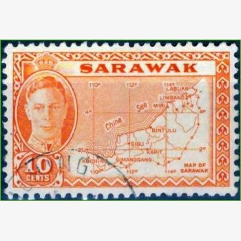 AS17009 | Sarawak - Rei George VI