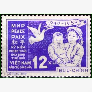 AS18102 | Vietnã do Norte - Conferência mundial da paz