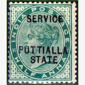 AS18689 | Estados de Convenção - Patiala - Rainha Victoria