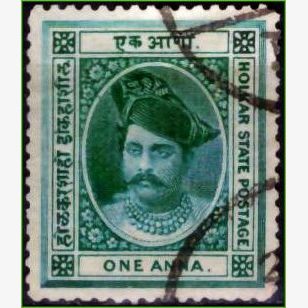 AS18920 | Estados Principescos - Indore - Maharaja Shivaji Rao