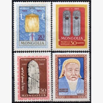 AS6017 | Mongólia - Genghis Khan (1162-1227) - Conquistador Mongol