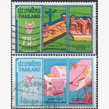 AS7414 | Tailândia - Centenário do sistema telegráfico