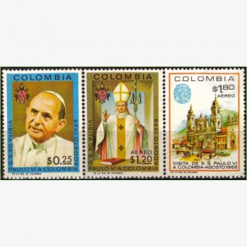 ASU15769 | Colômbia - Visita do Papa Paulo VI