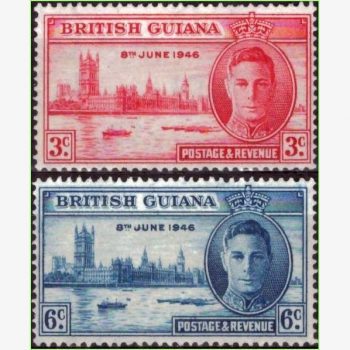 ASU15774 | Guiana Britânica - Fim da WWII