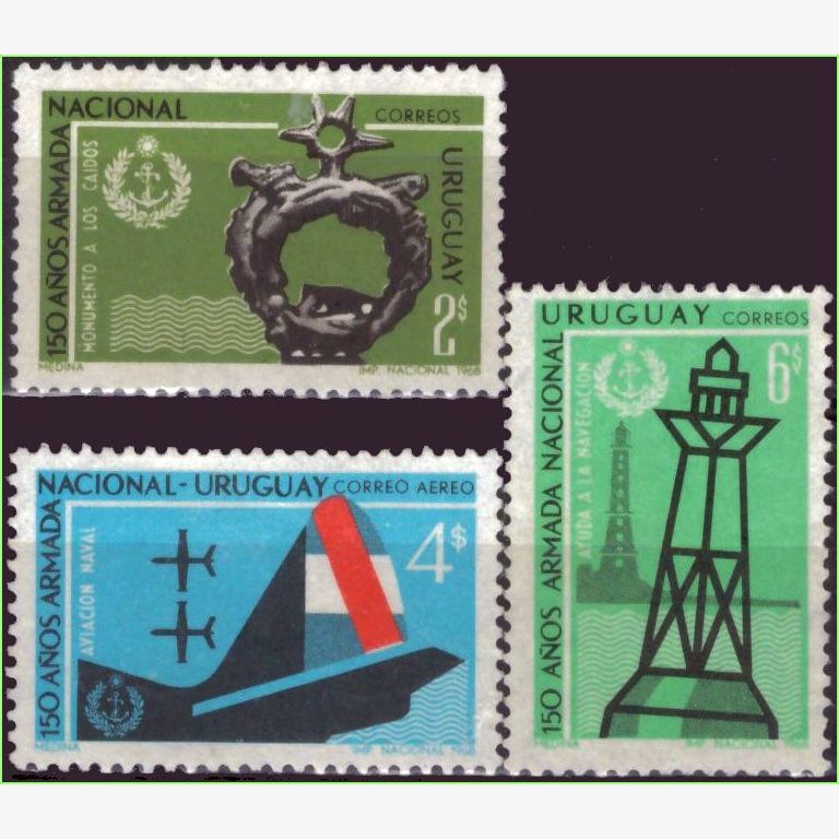 ASU15785 | Uruguai - 150 anos da marinha