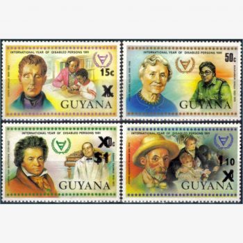 ASU17601 | Guiana - Ano Internacional dos Deficientes