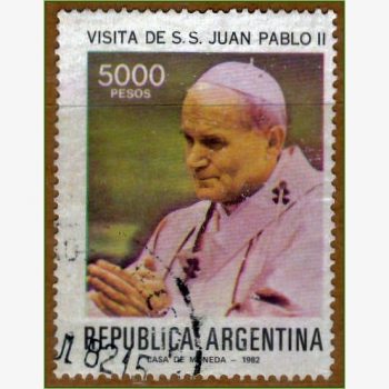 ASU18129 | Argentina - Visita do Papa João Paulo II