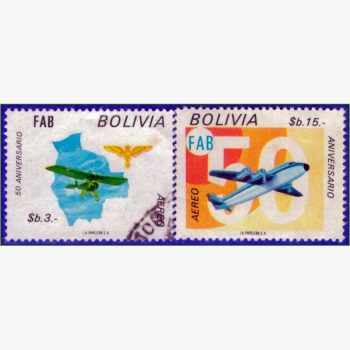 ASU18186 | Bolívia - 50 anos da Força Aérea Boliviana