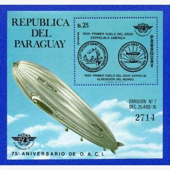 ASU9957 | Paraguai - Dirigível Graf Zeppelin