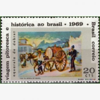 BR12796 | Brasil - Aquarela de Debret