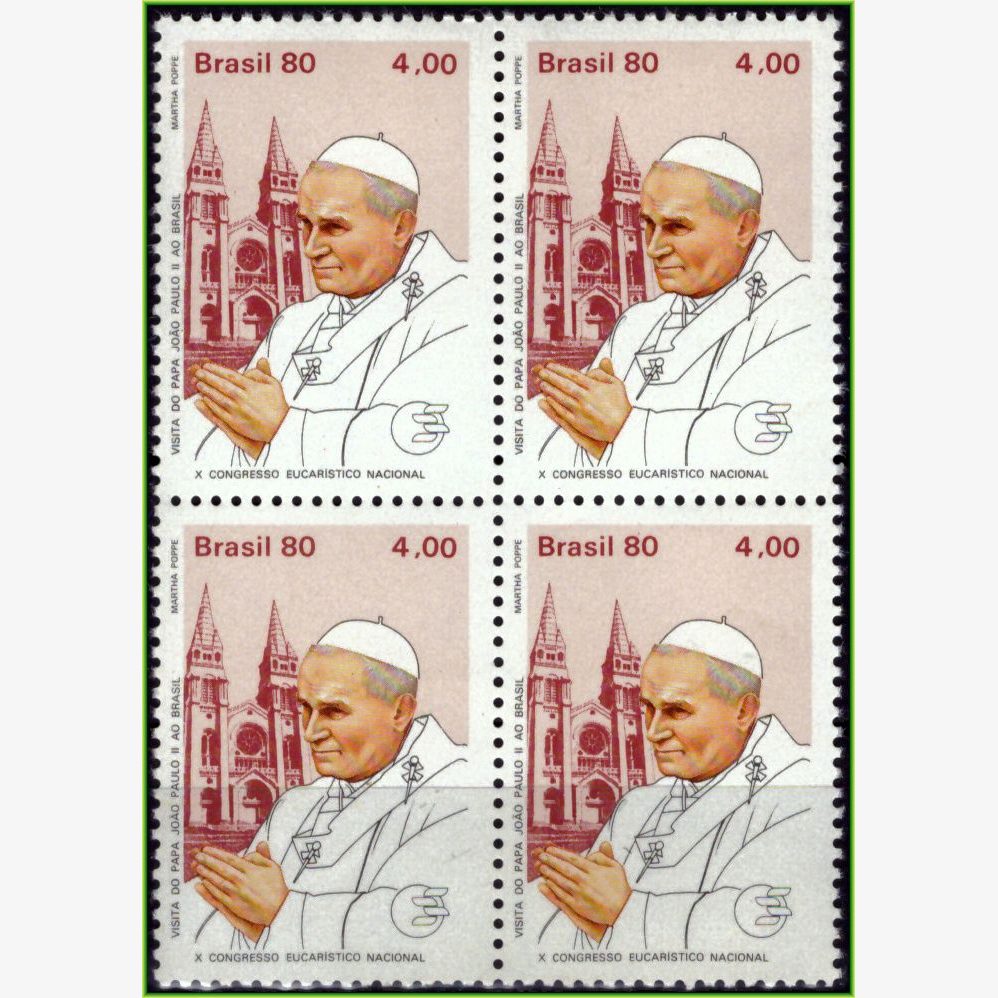 BR15802 | Brasil - Visita do Papa João Paulo II