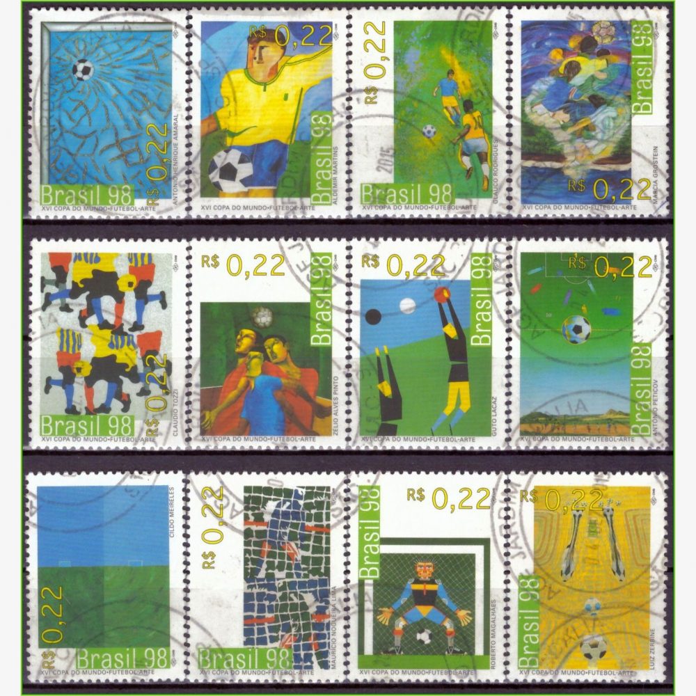 BR15807 | Brasil - Copa do Mundo (França 1998)