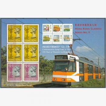 CT10878 | Hong Kong (Colônia Britânica) - 100º aniversário dos transportes