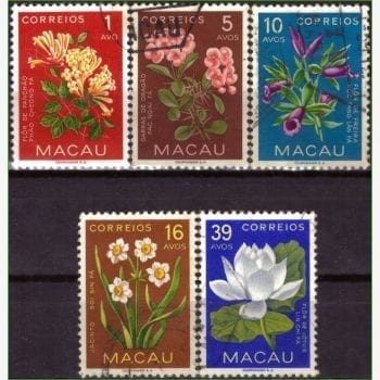 CT13996 | Macau (Colônia Portuguesa) - Flores