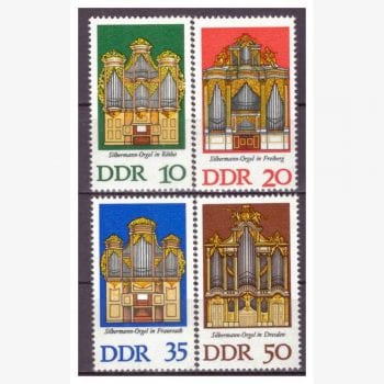 EU10108 | Alemanha (Oriental - DDR) - Órgãos de Silbermann