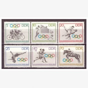 EU10129 | Alemanha (Oriental - DDR) - Olimpíadas (Tóquio 1964)