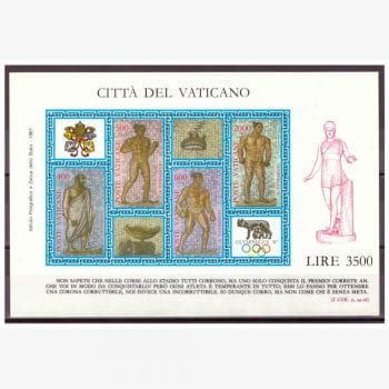 EU10177 | Vaticano - Olymphilex 1987