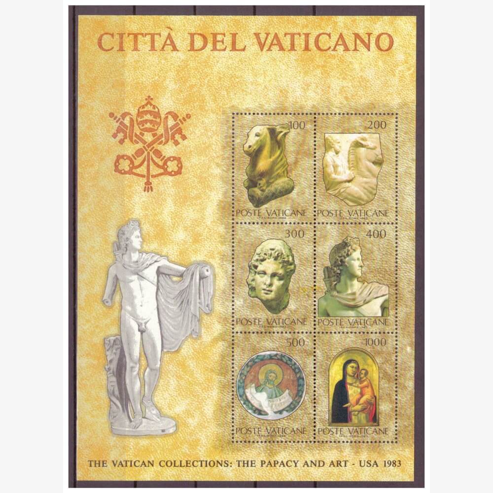 EU10181 | Vaticano - Exibição de arte (Estados Unidos 1983)