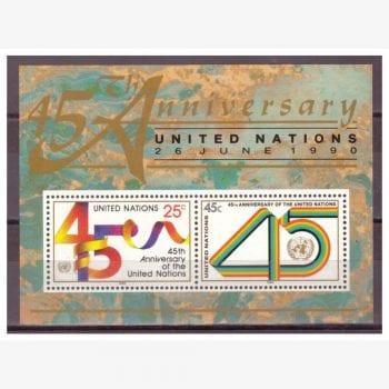 EU10258 | Nações Unidas - 45º aniversário das Nações Unidas