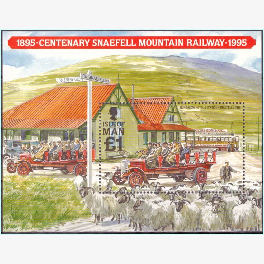 EU10576 | Ilha de Man - 100º aniversário da ferrovia da montanha Snaefell