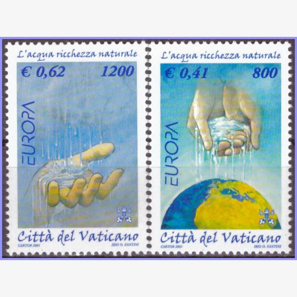 EU10667 | Vaticano - Europa - Água (riqueza natural)