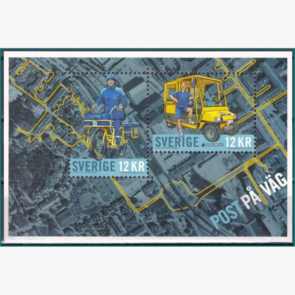 EU10907 | Suécia - Veículos postais