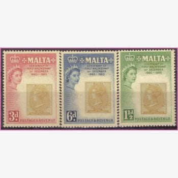 EU11511 | Malta - Centenário 1º selo postal