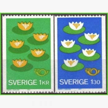 EU11515 | Suécia - 5 nenúfares