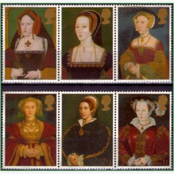 EU11936 | Inglaterra - Seis esposas de Henrique VIII