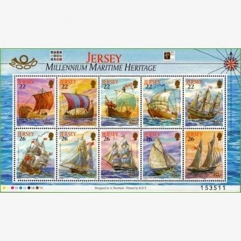 EU12486 | Jersey - Navios antigos