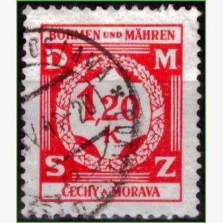 EU12901 | Alemanha (Boêmia e Morávia) - Algarismo