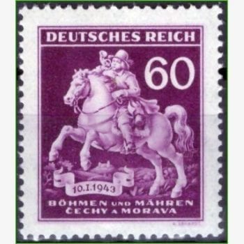 EU12903 | Alemanha (Boêmia e Morávia) - Dia do selo