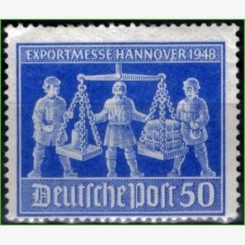 EU12934 | Alemanha (Zona Americana, Inglesa e Soviética) - Feira de Hanover