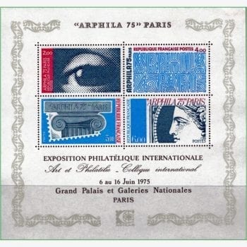 EU13507 | França - Exposição Filatélica Internacional - Arphila 1975
