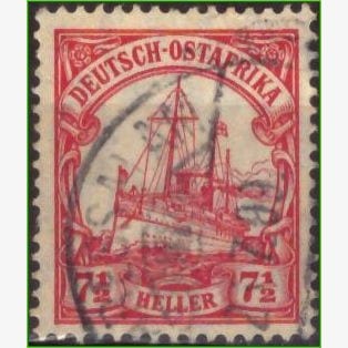 EU13849 | Alemanha (África Oriental) - Kaisers Yacht "Hohenzollern"