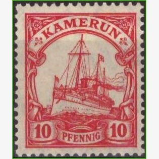 EU13850 | Alemanha (Camarões) - Kaisers Yacht "Hohenzollern"