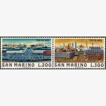 EU13912 | São Marinho - Tóquio (1835 e 1975)