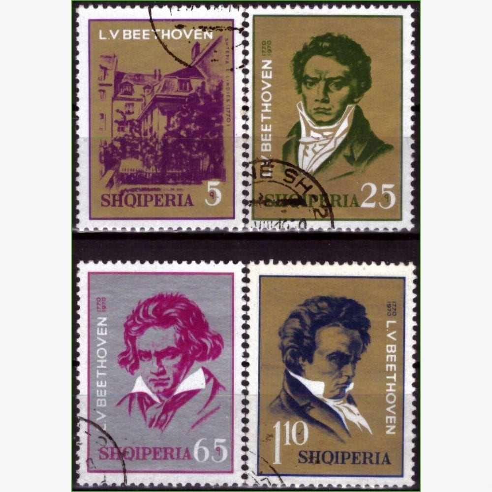 EU14192 | Albânia - 200 anos do nascimento de Beethoven